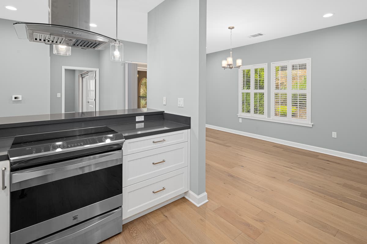 Saratoga Retirement Community Chateau kitchen